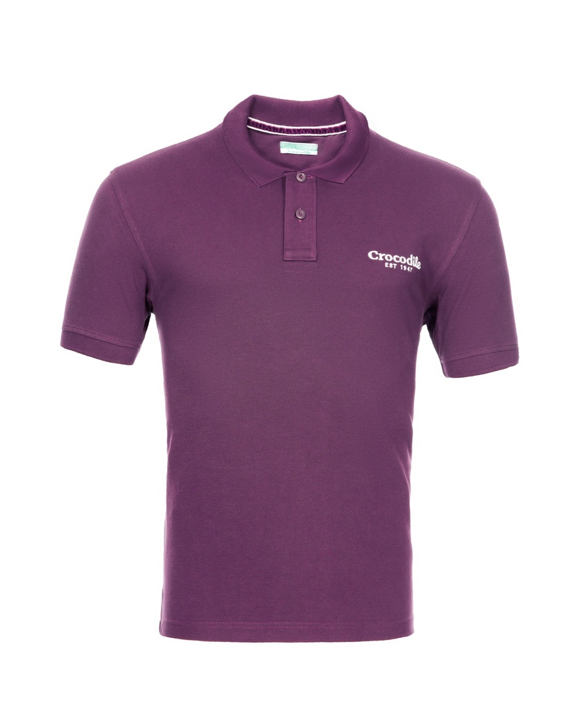 Crocodile Solid Polo T-Shirt