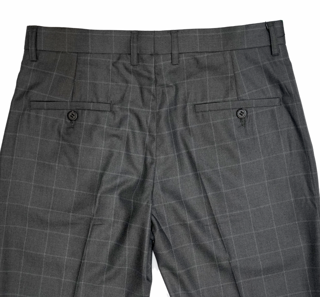 Crocodile Mens Black Formal Pant