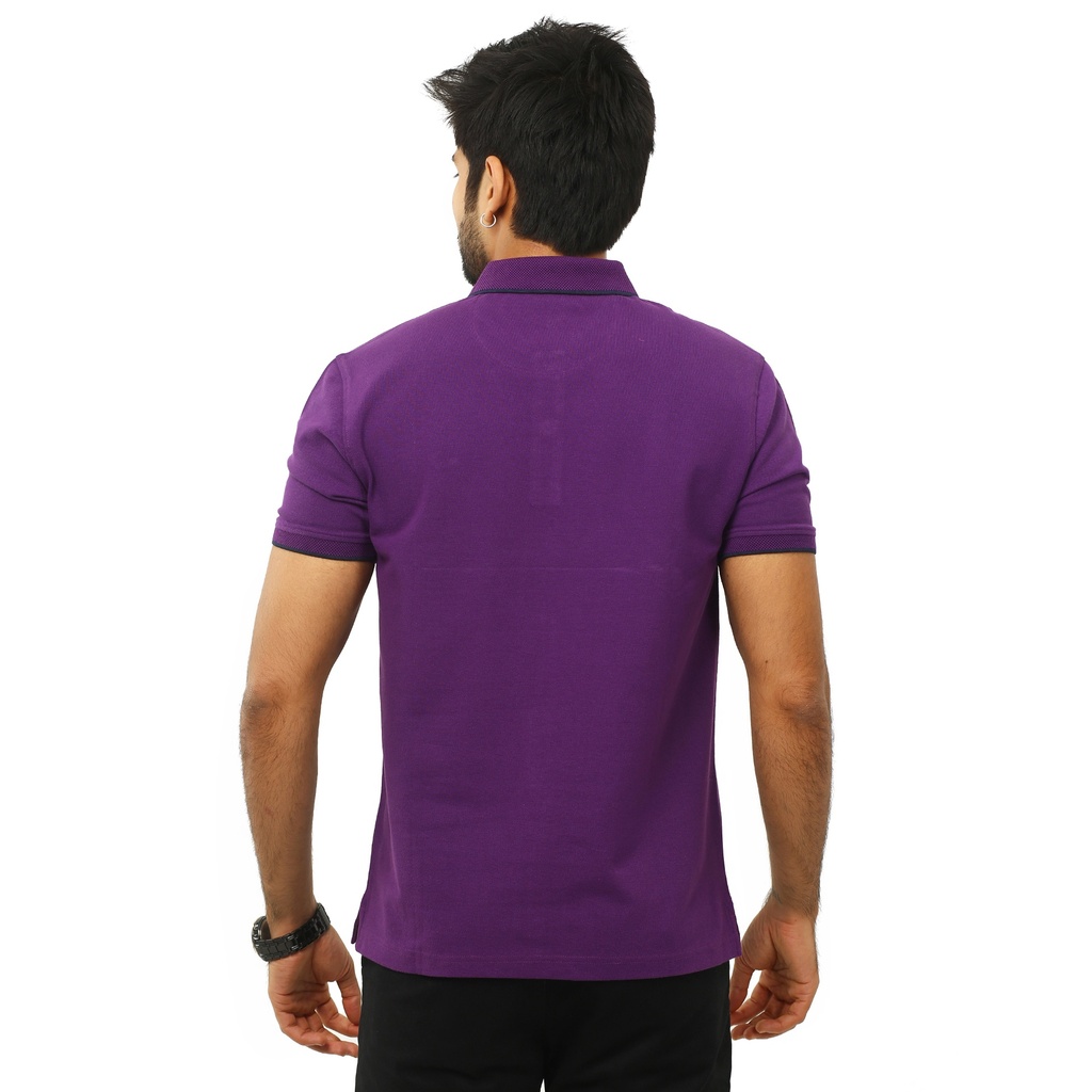 Crocodile Solid Polo T-Shirt