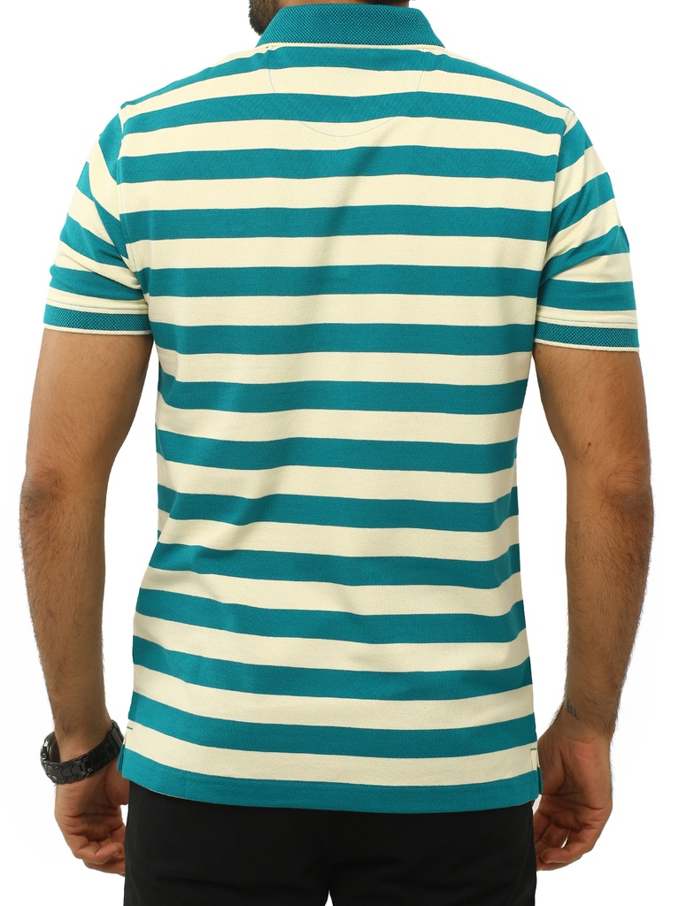 Crocodile Stripe Polo T-Shirt