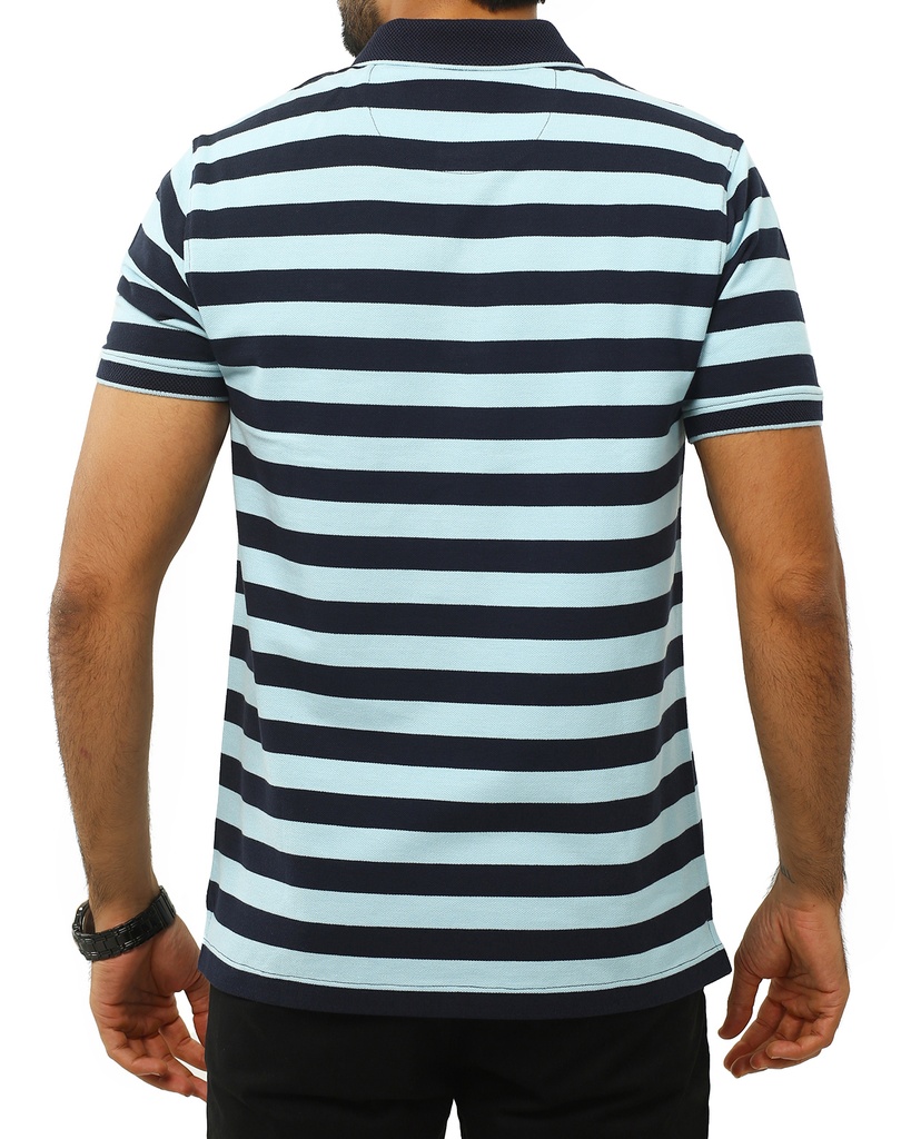 Crocodile Stripe Polo T-Shirt