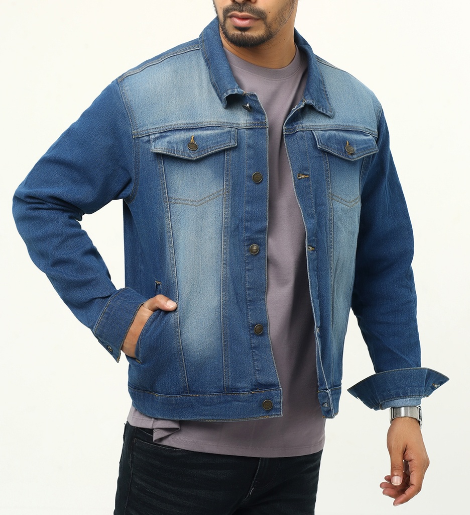 Crocodile Denim Jacket