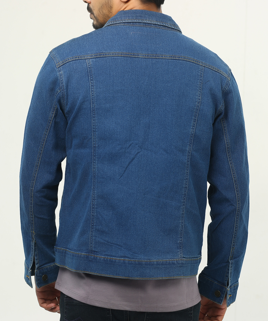 Crocodile Denim Jacket