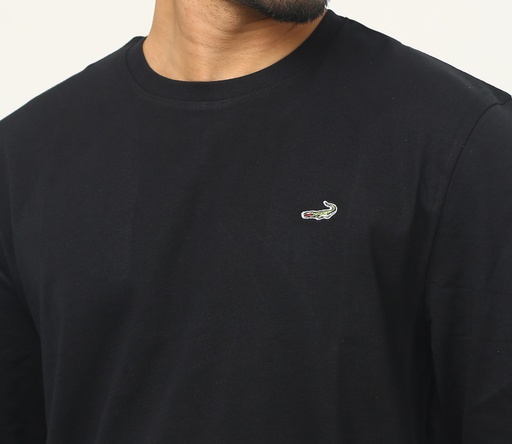 [Black] Crocodile Full Sleeve T-Shirt